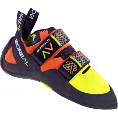 Zapatos De Escalada Boreal Diabolo Hombre - Naranjas / Amarillo - Chile VNR326409